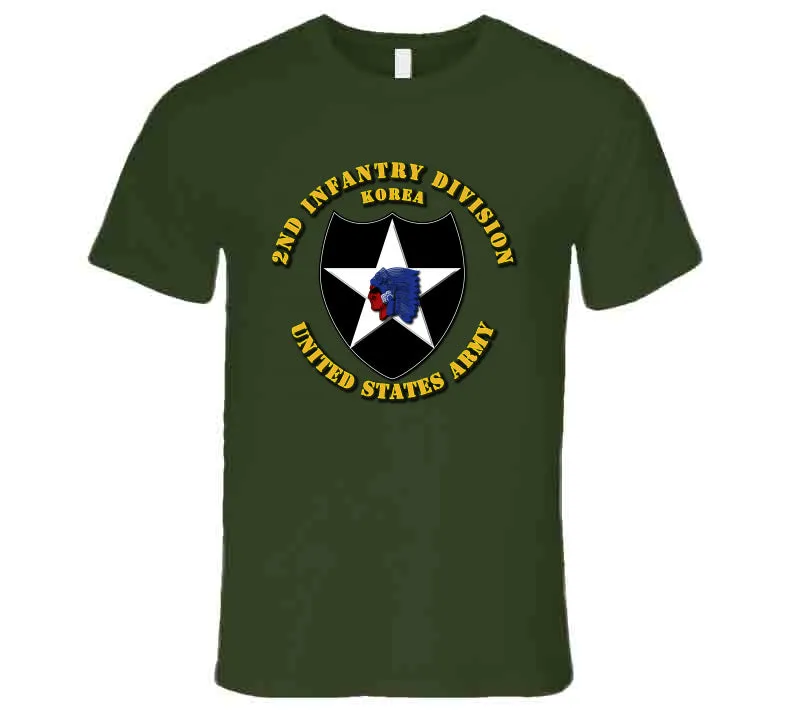 2nd Infantry Division - Korea T Shirt, Premium and Hoodie