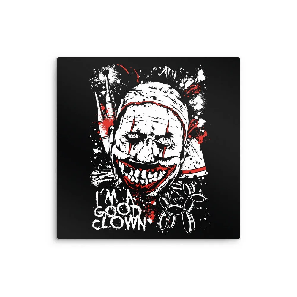 A Good Clown - Metal Print