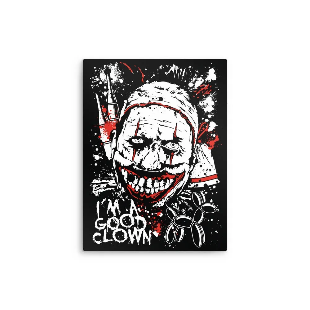 A Good Clown - Metal Print