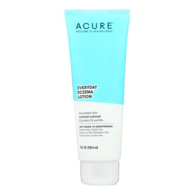 Acure Unscented Oatmeal Lotion, 8 Fl Oz: Gentle Relief for Eczema-Prone Skin