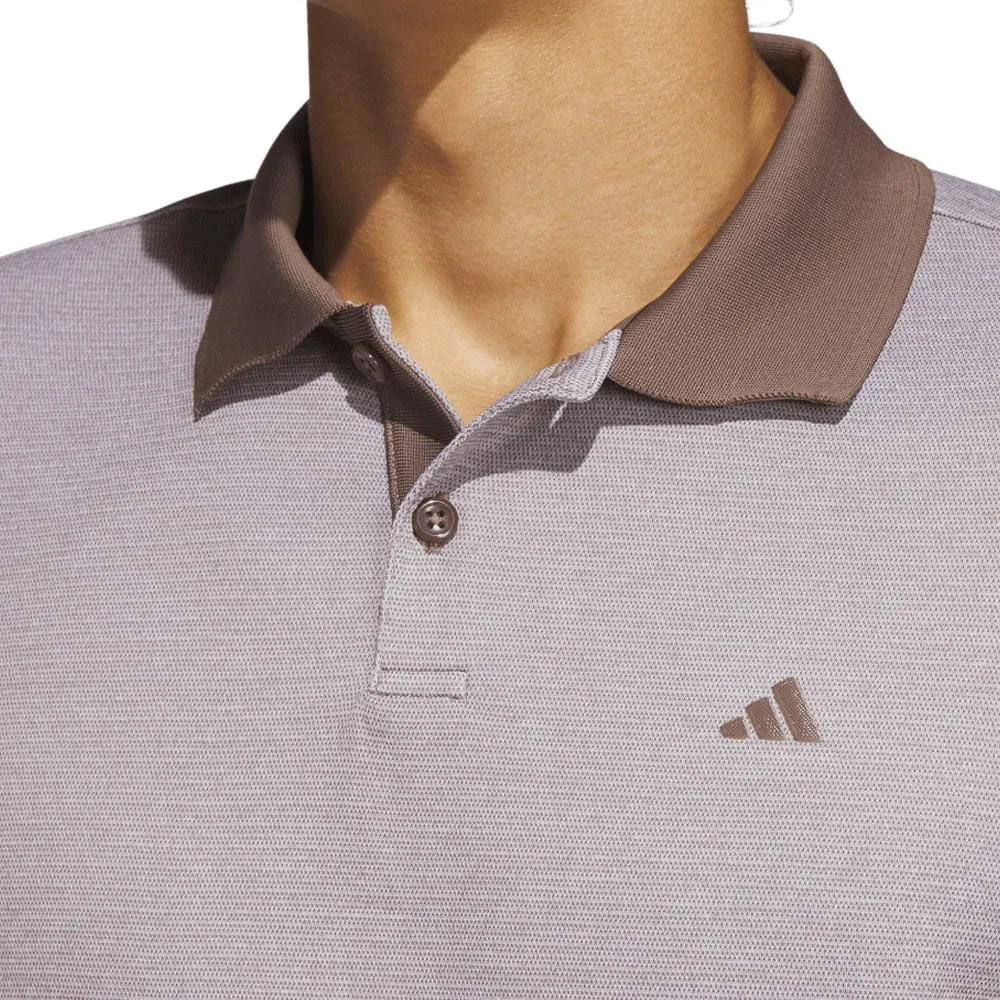 adidas No Show Polo Shirt - Earth Strata