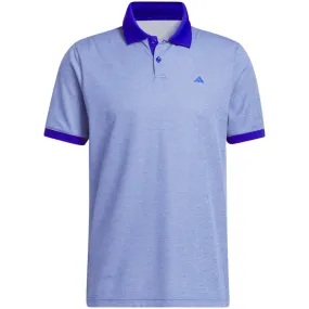 adidas No Show Polo Shirt - Lucid Blue