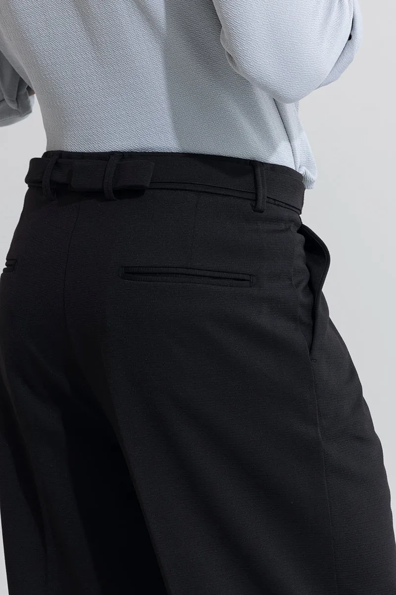 AdjustEase Black Trouser