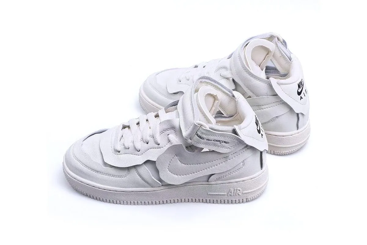 AIR FORCE 1 MID " COMME DES GARCONS " *WHITE*