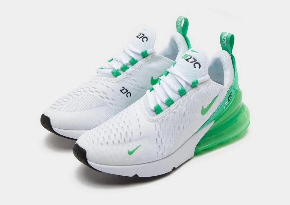 Air Max 270 Women (Green /White) - Swoosh/AIR Only