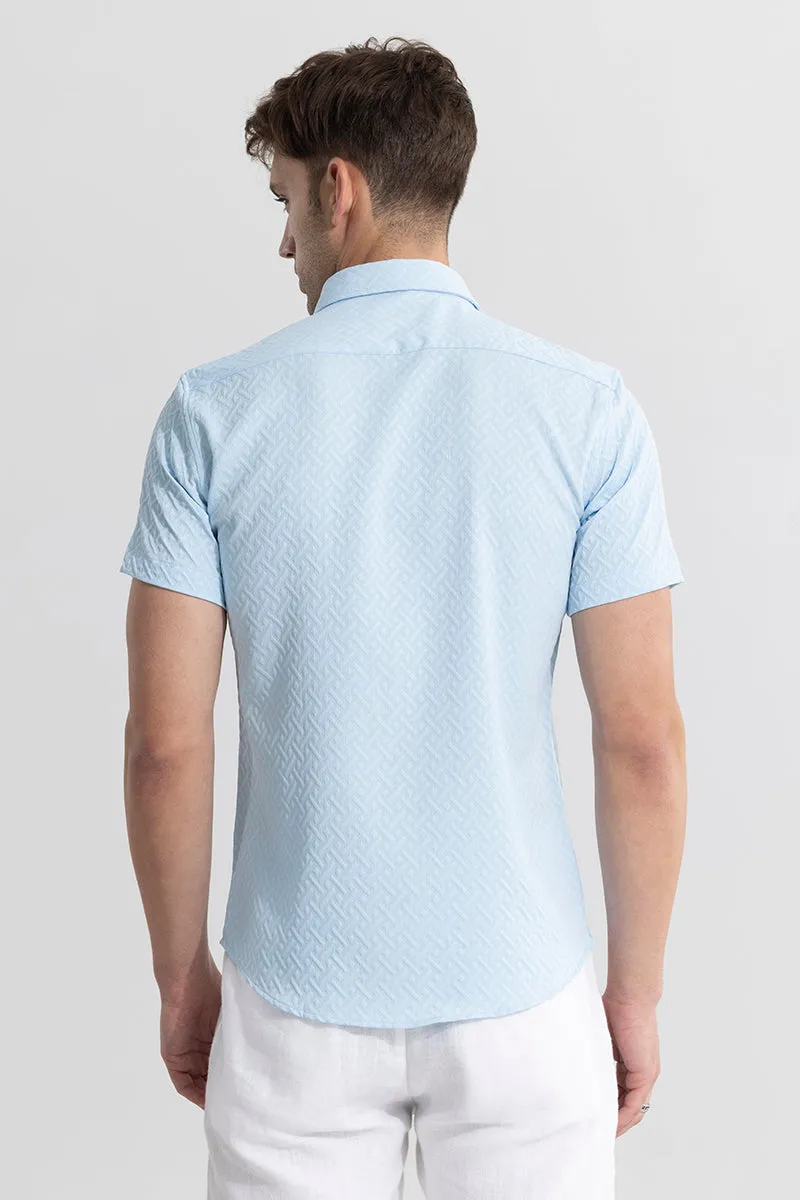 Airy Allure Blue Shirt