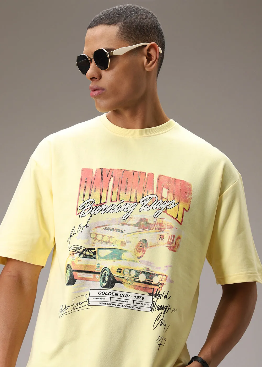 Amber Yellow Oversized T-Shirt