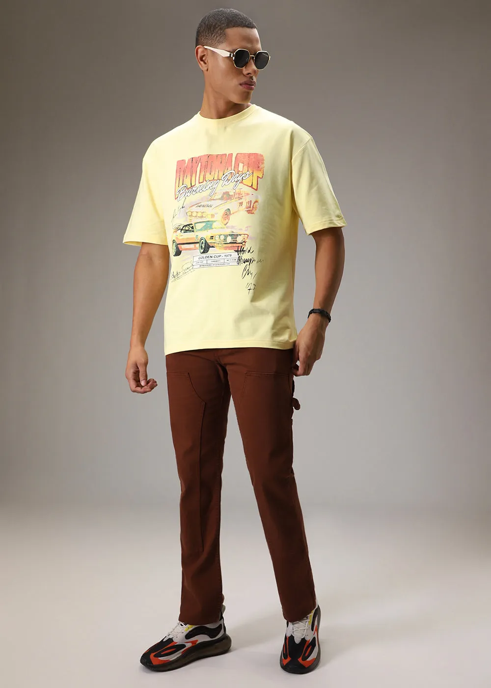 Amber Yellow Oversized T-Shirt