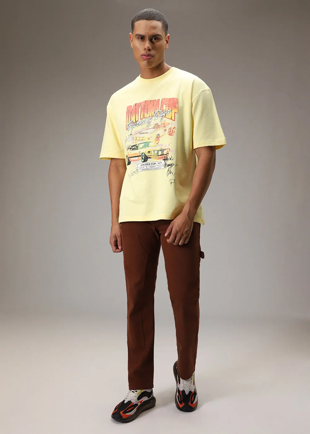 Amber Yellow Oversized T-Shirt