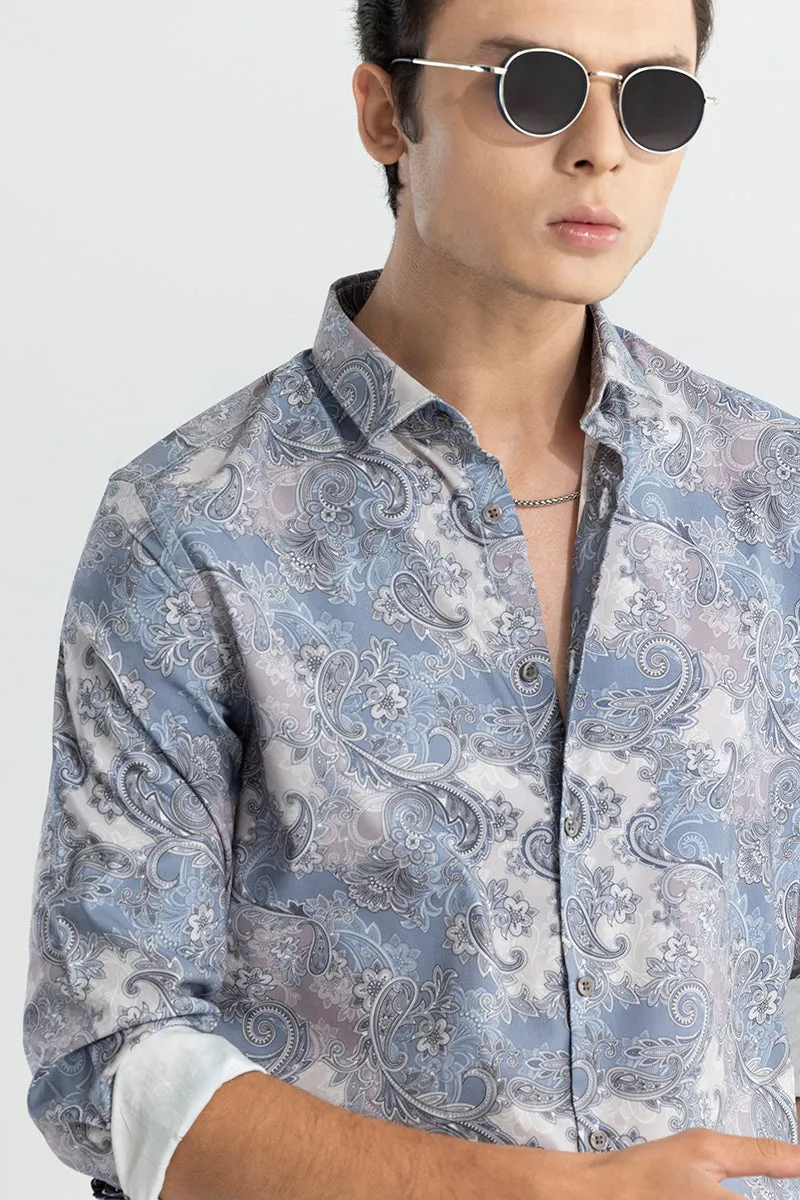 Antic Paisley Grey Shirt