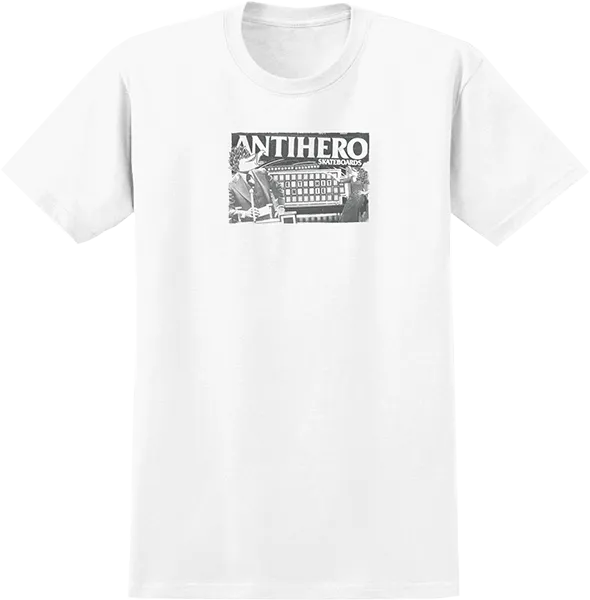 Antihero Wheel Of Antihero T-Shirt - White