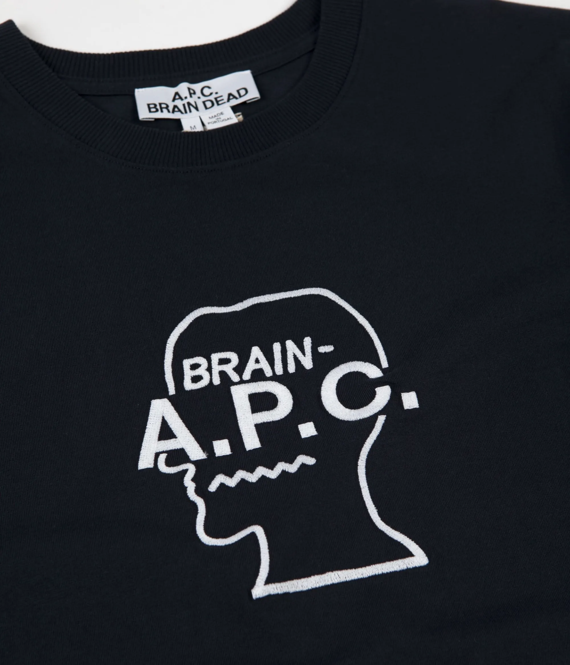 A.P.C. x Brain Dead Spooky T-Shirt - Dark Navy