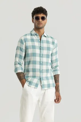 Armor Light Blue Checks Shirt