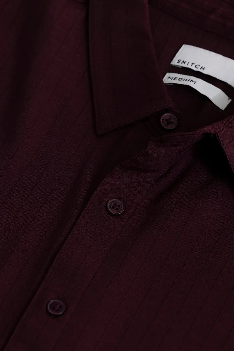 Aurora Burgundy Shirt