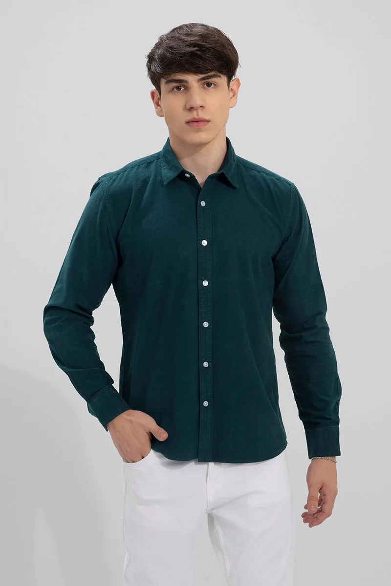 Authentic Green Corduroy Shirt