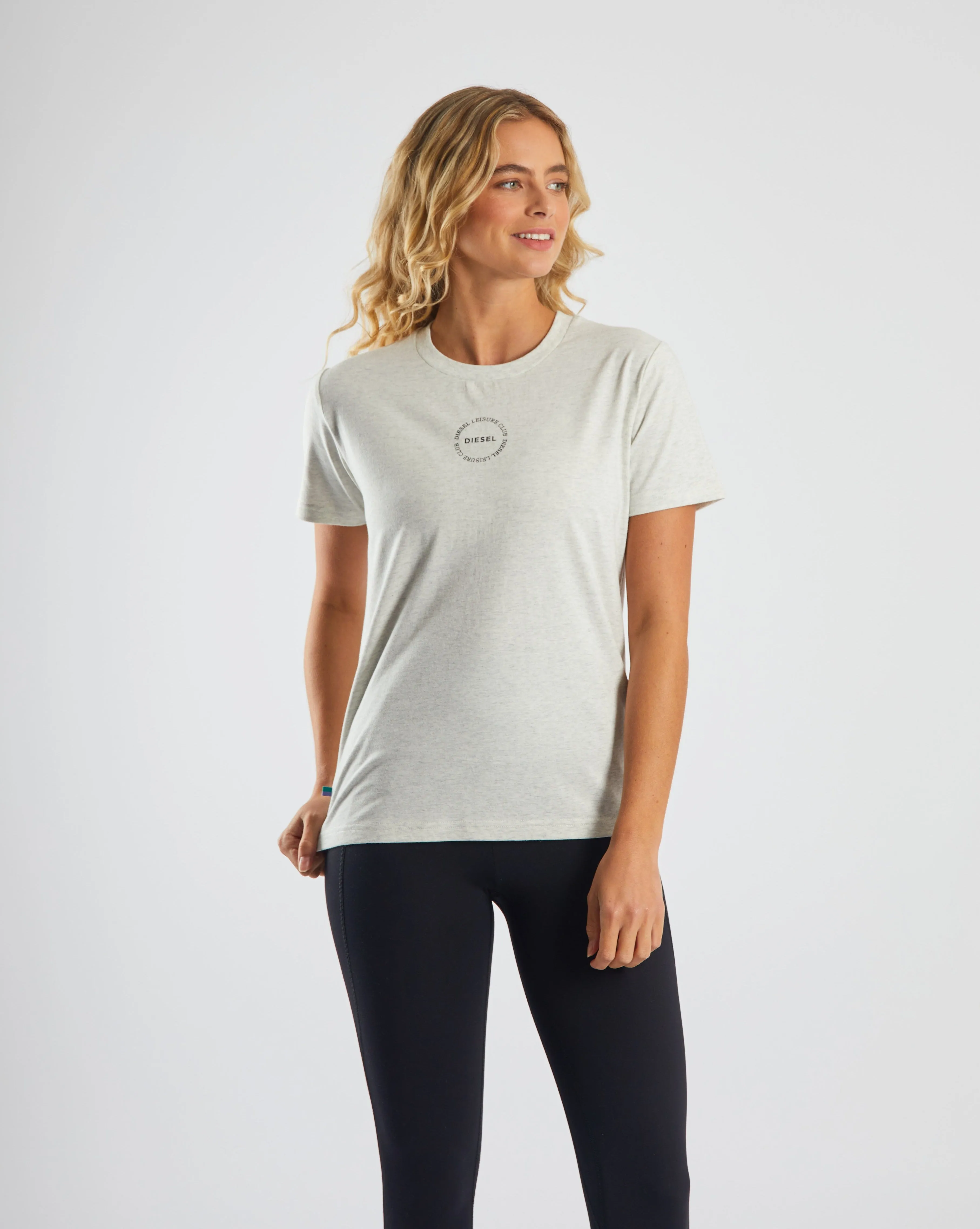 Barbora T-Shirt Light Grey Mel