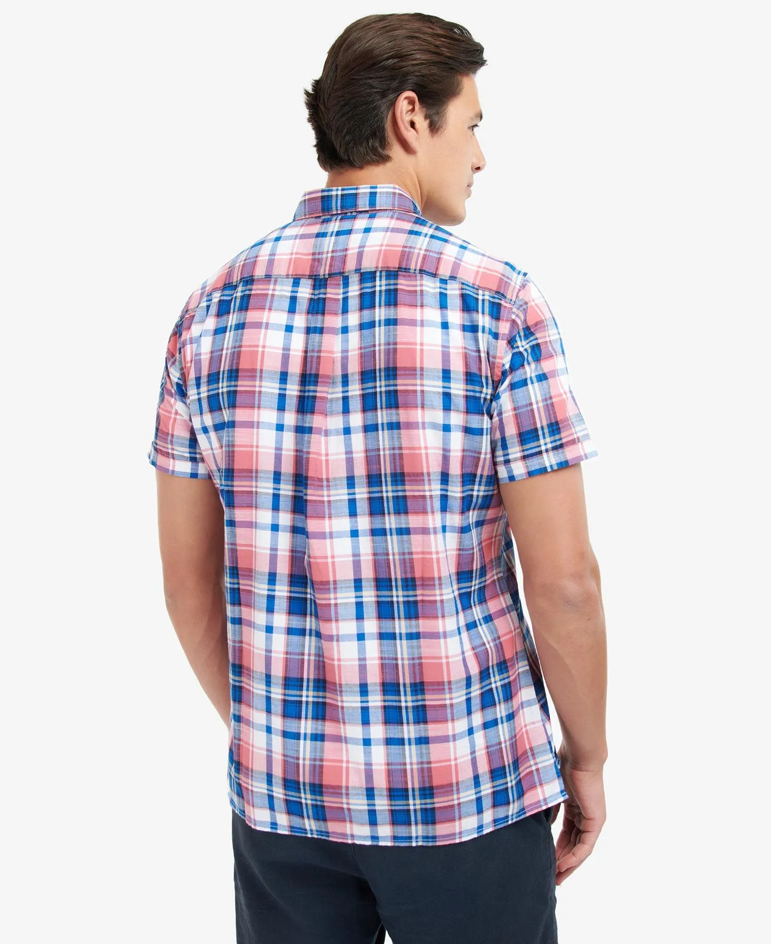 Barbour Mens Bruno Madras Check Shirt - Short Sleeved