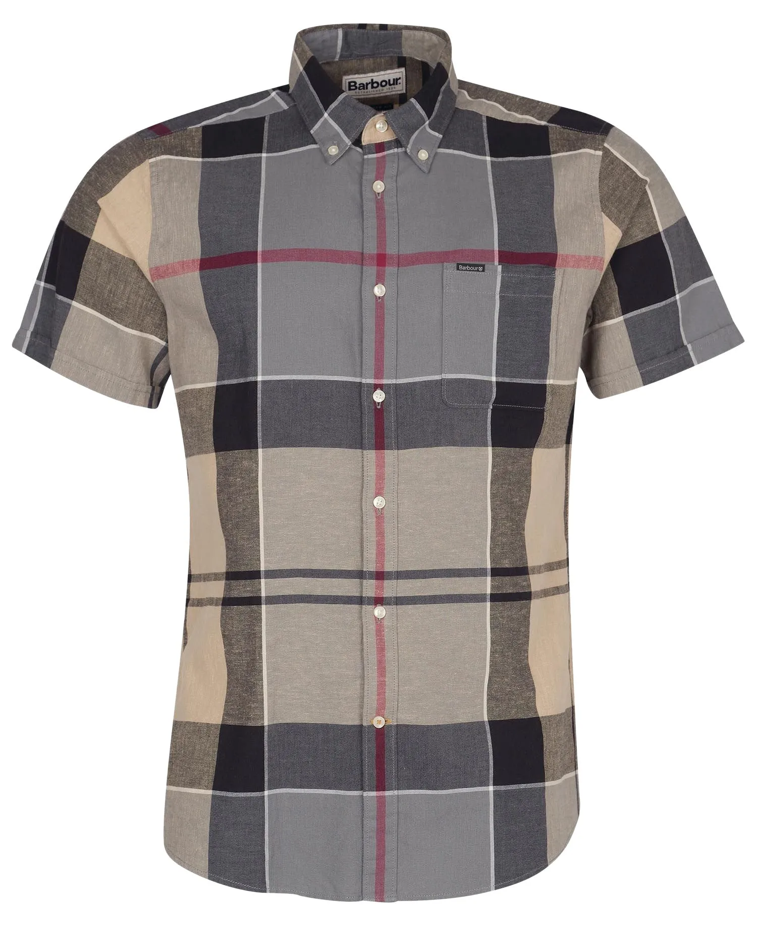 Barbour Men's Douglas Checked Shirt - Short Sleeved