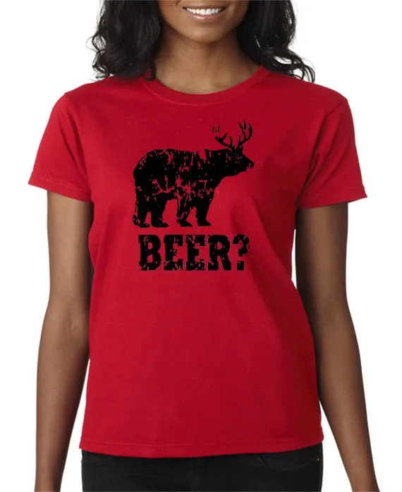 Bear   Deer = Beer T-shirt