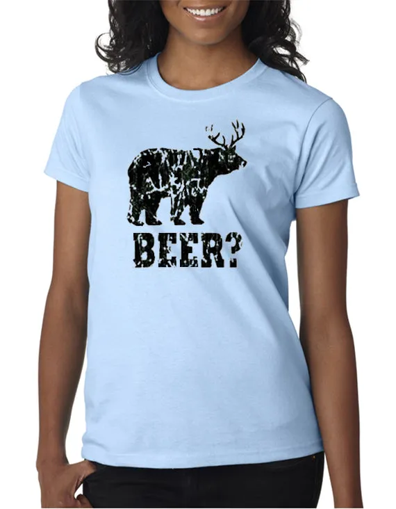 Bear   Deer = Beer T-shirt