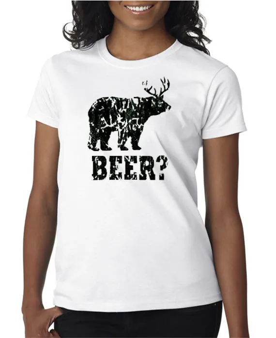 Bear   Deer = Beer T-shirt