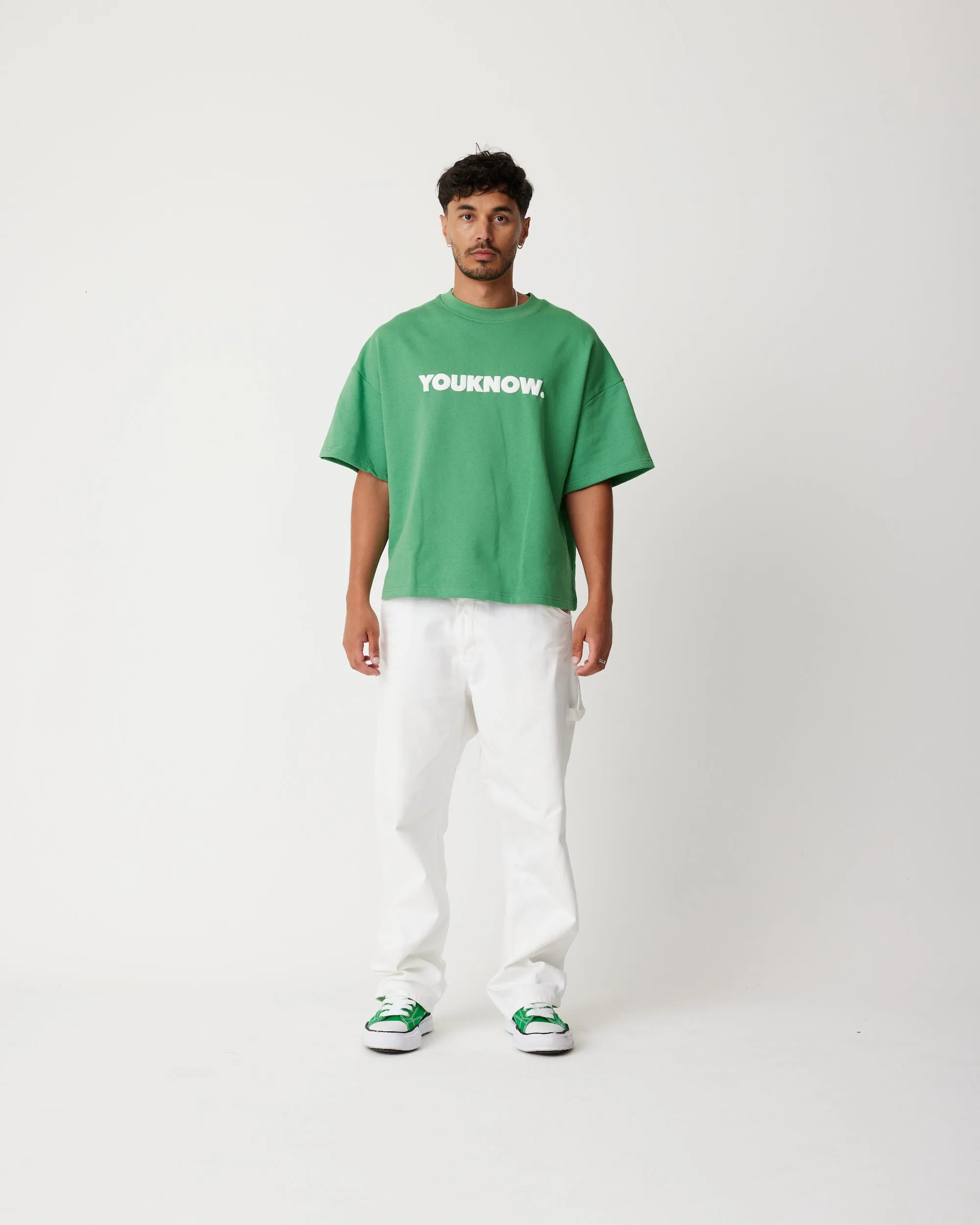 BLOCK TEE | GREEN