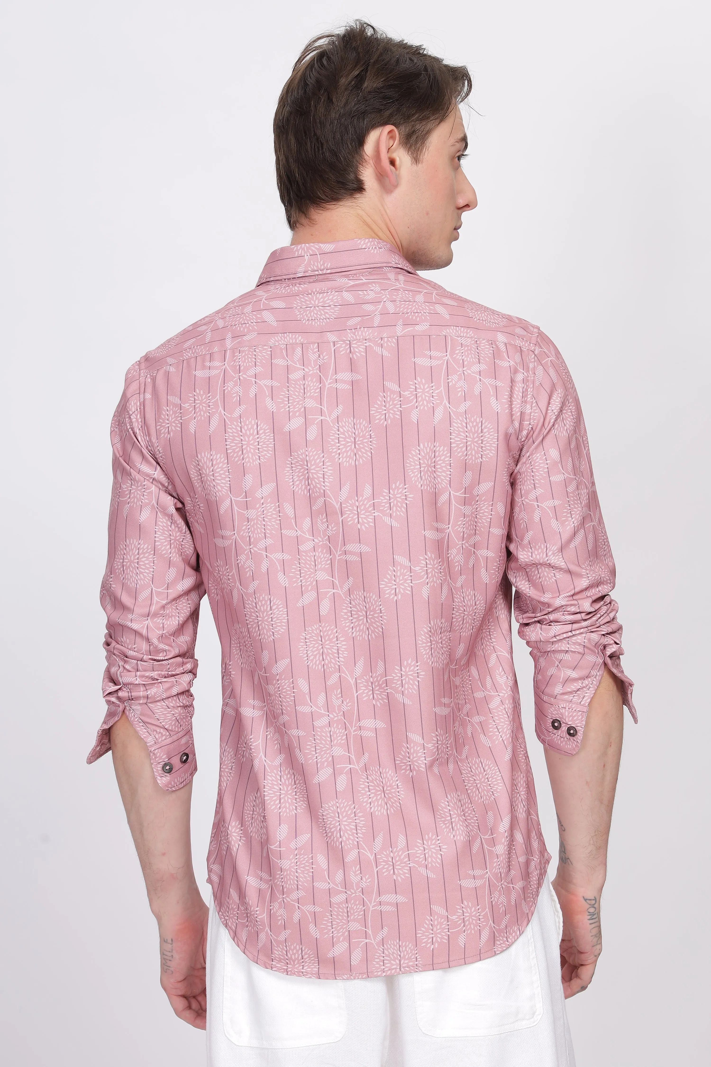 Bloom Pink Printed Shirt