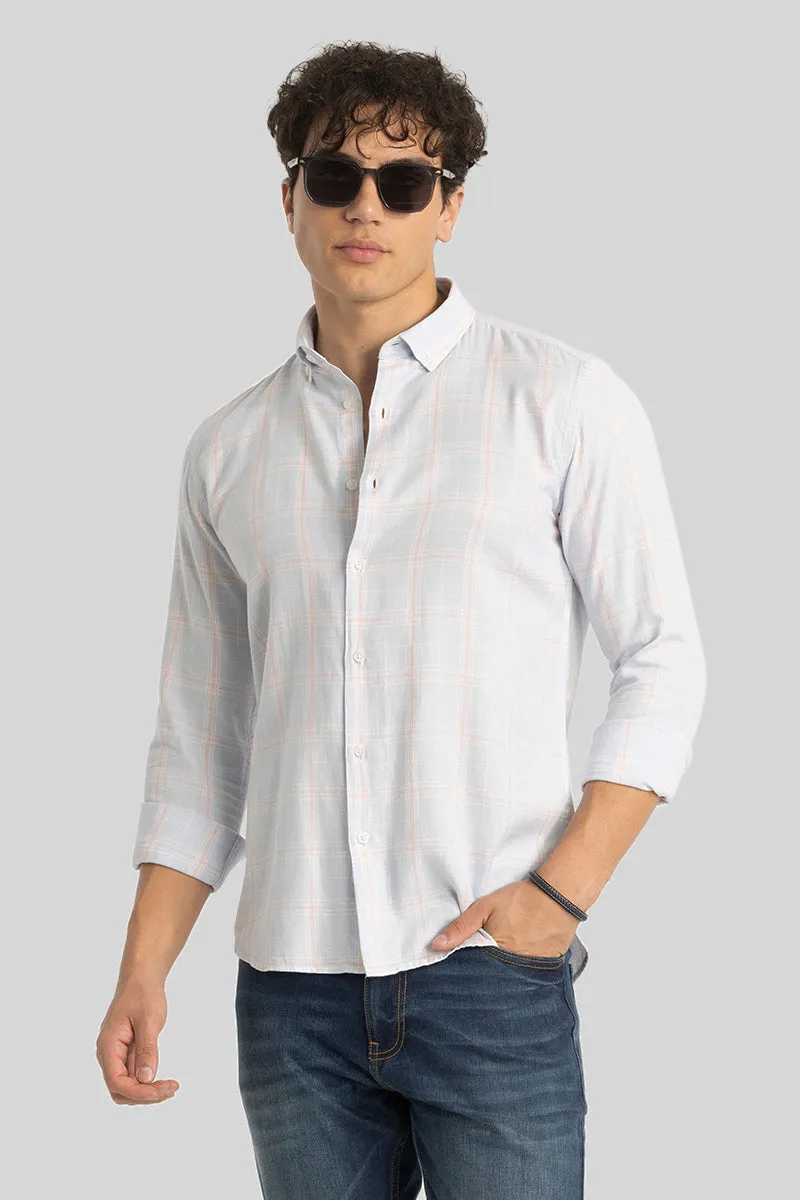 Blue Gingham Checks Shirt