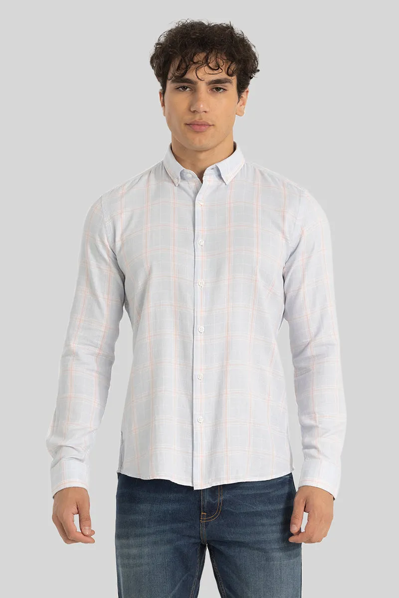 Blue Gingham Checks Shirt