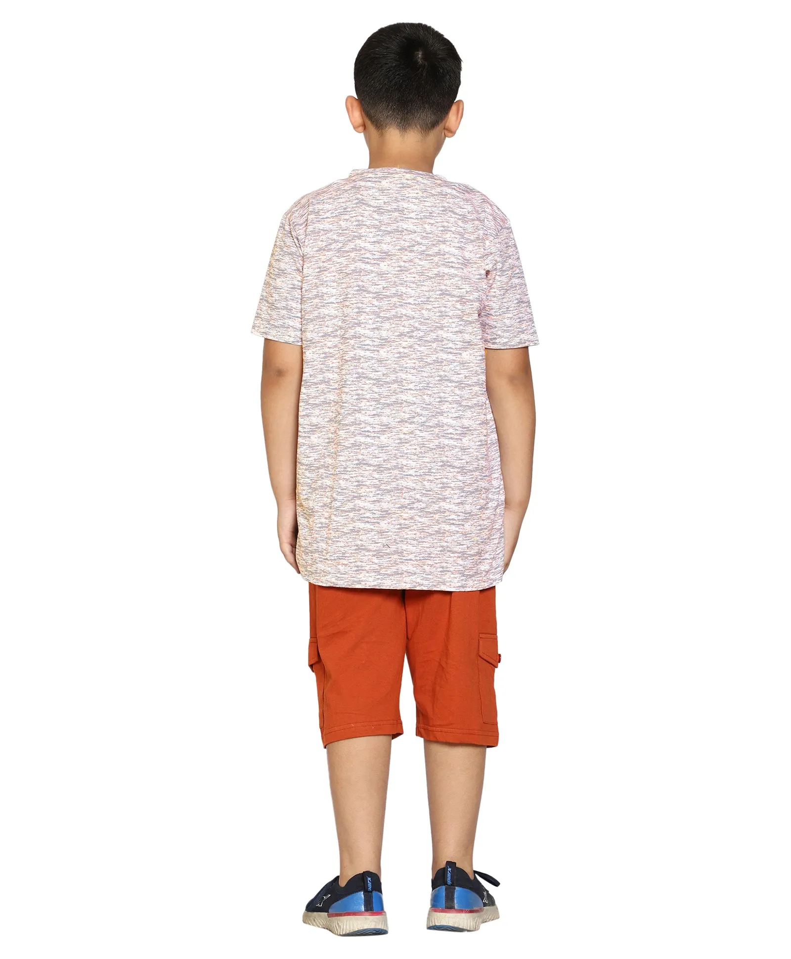 Boys Round Neck Half Sleeve Tee