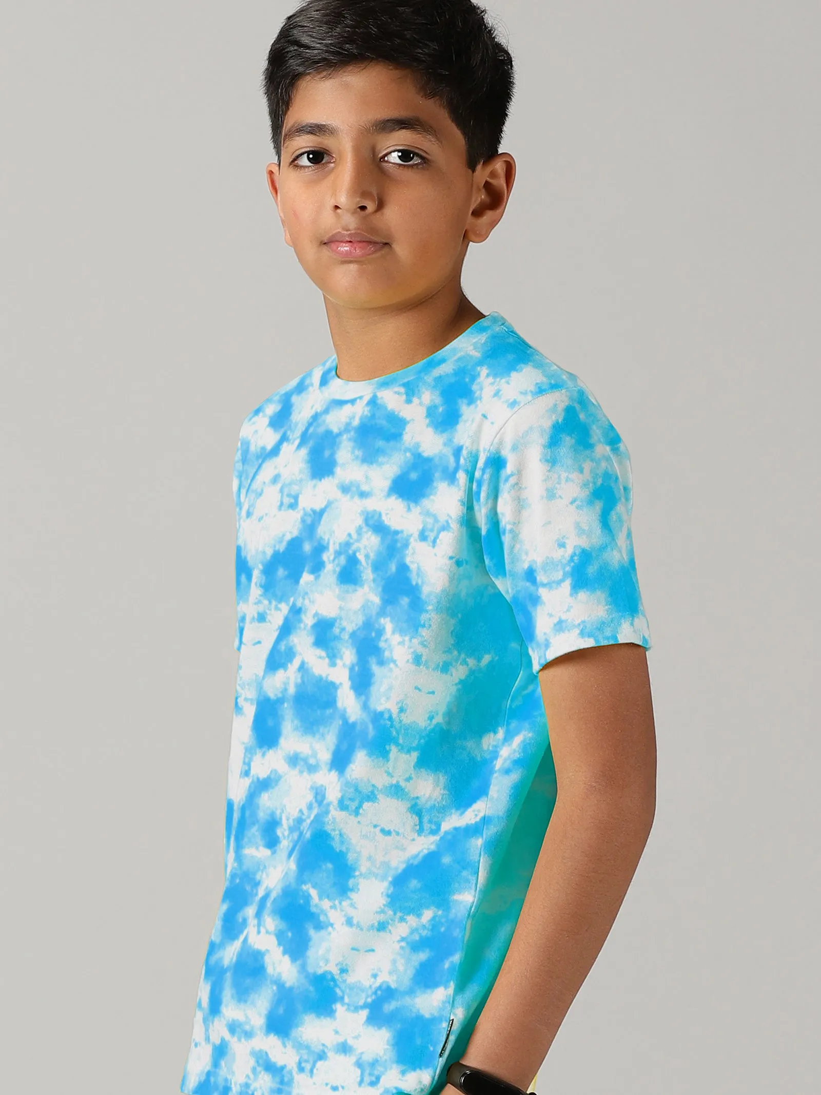 Boys Tie & Dye Printed Tee