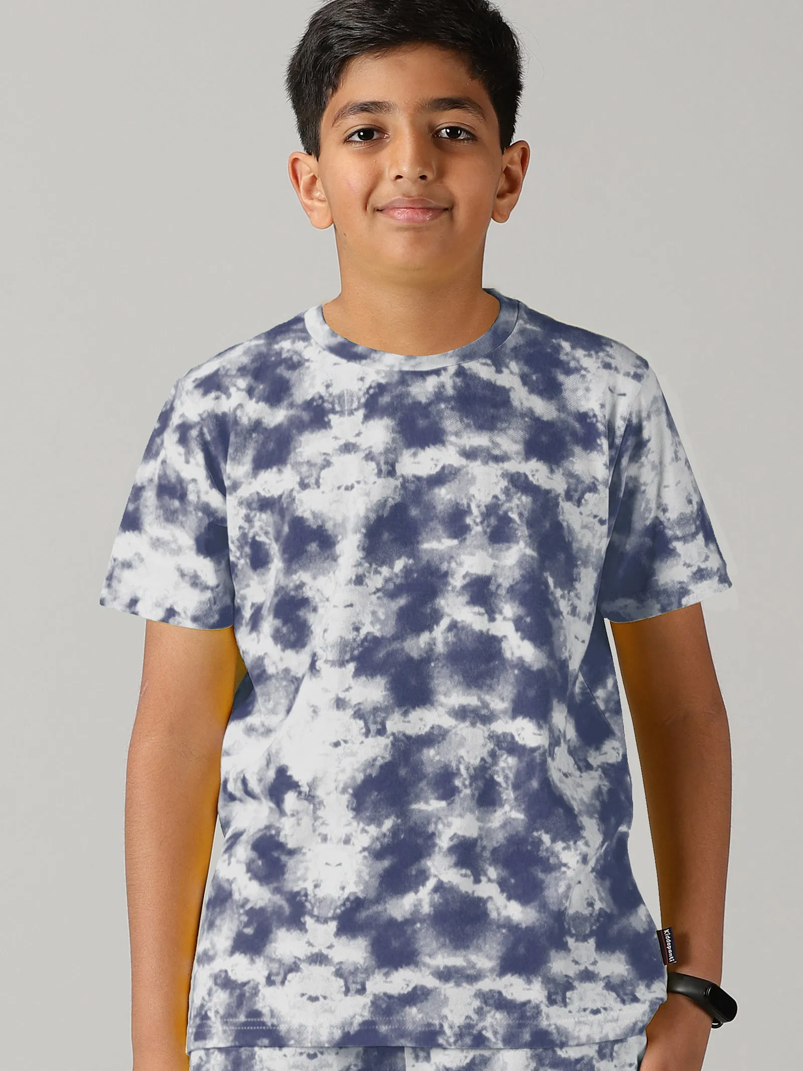 Boys Tie & Dye Printed Tee