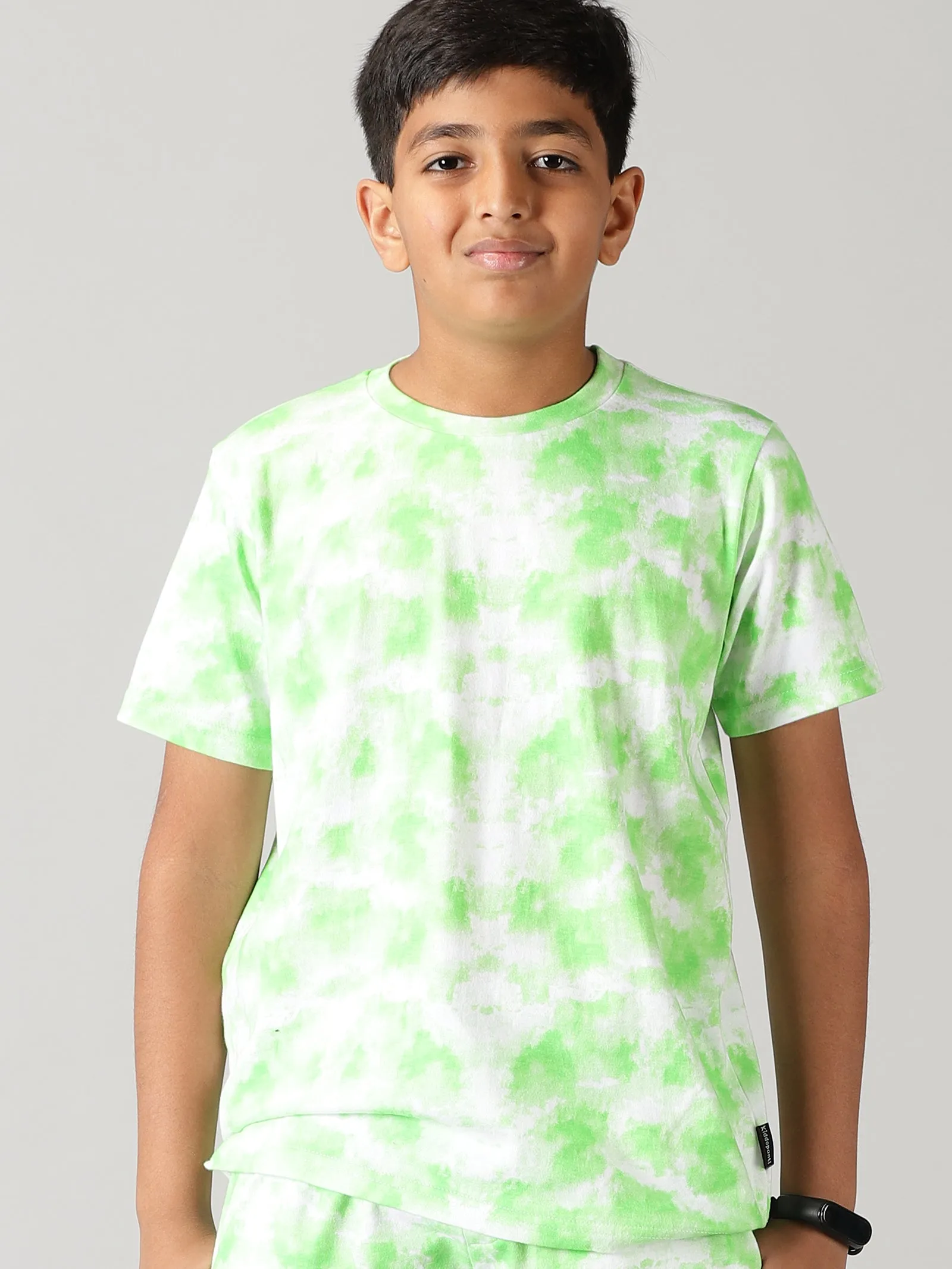 Boys Tie & Dye Printed Tee