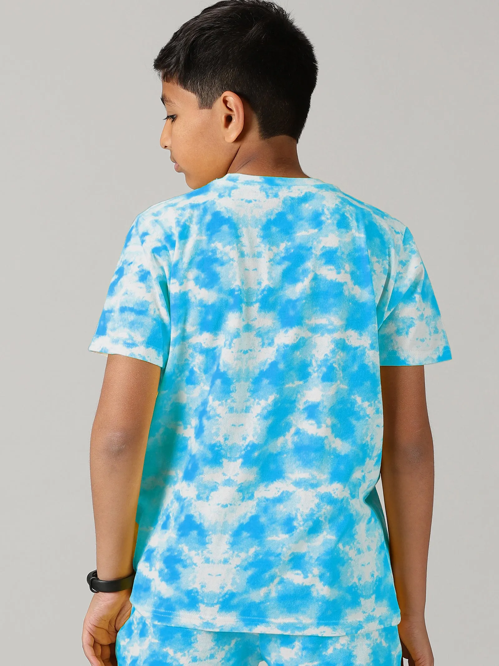 Boys Tie & Dye Printed Tee