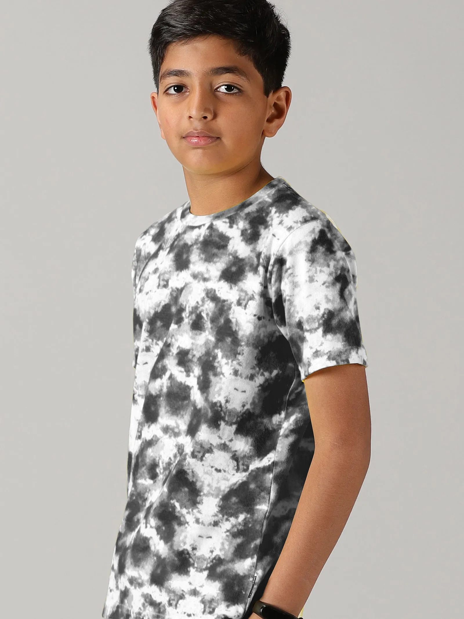 Boys Tie & Dye Printed Tee