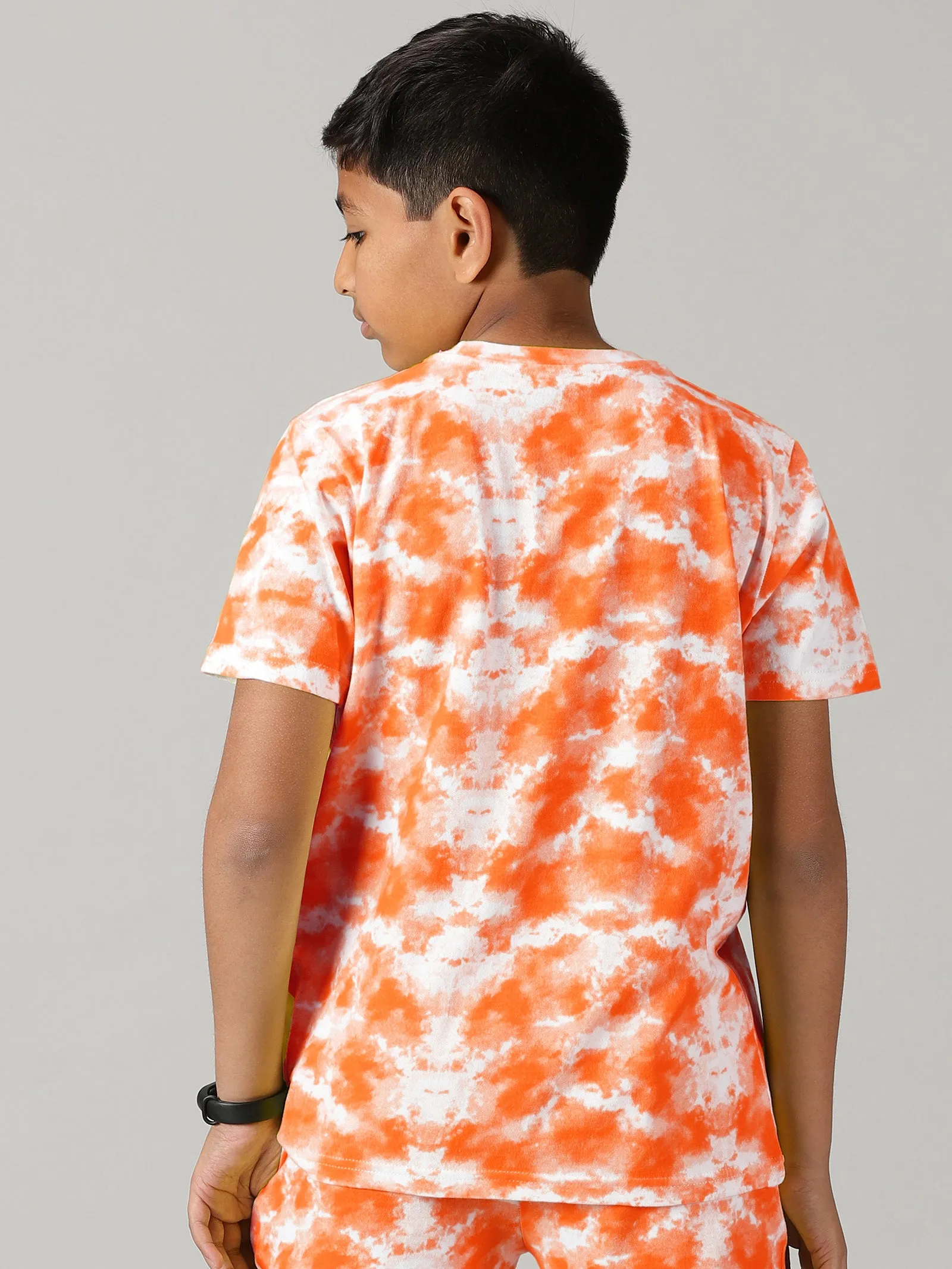 Boys Tie & Dye Printed Tee