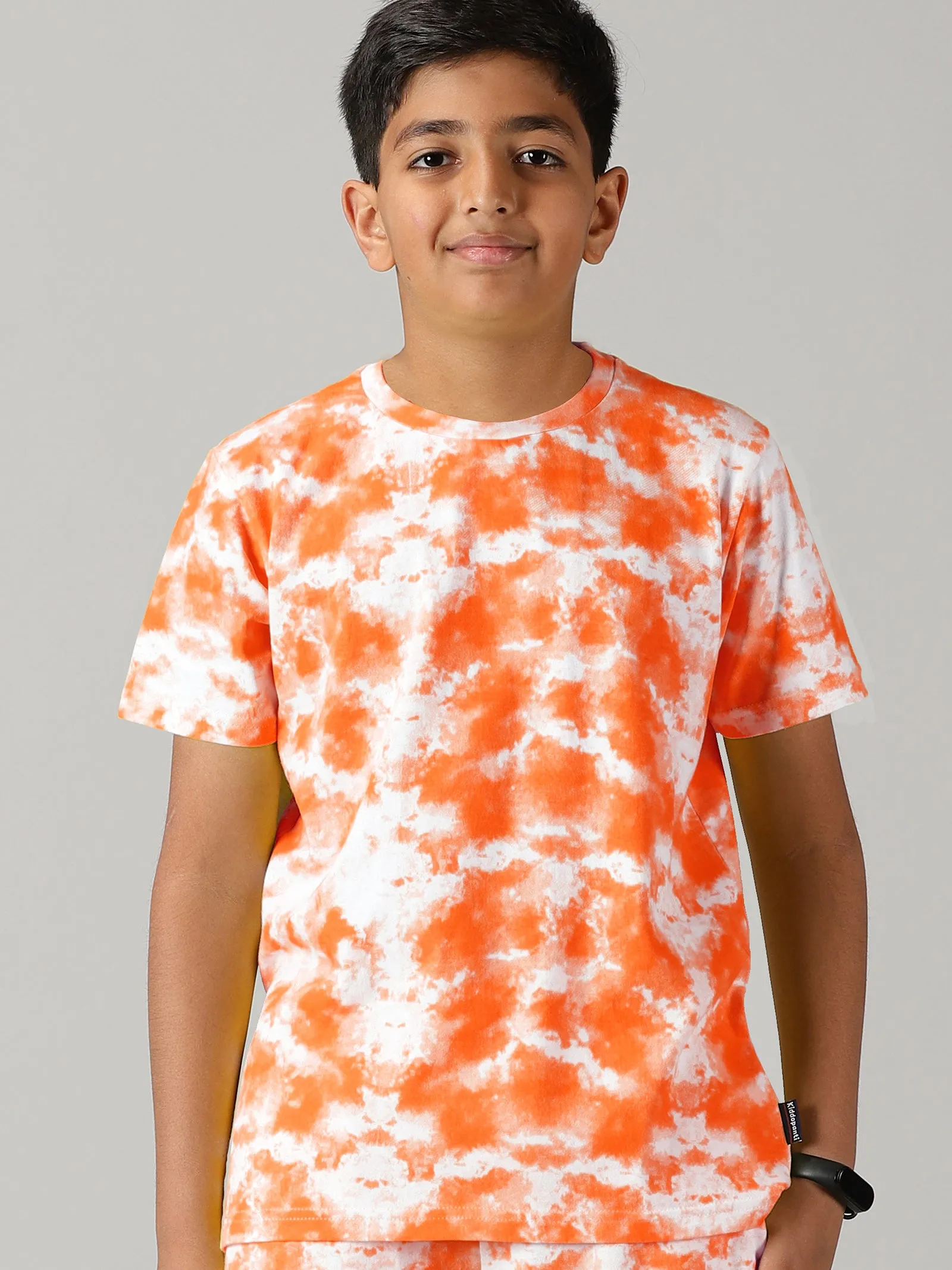 Boys Tie & Dye Printed Tee