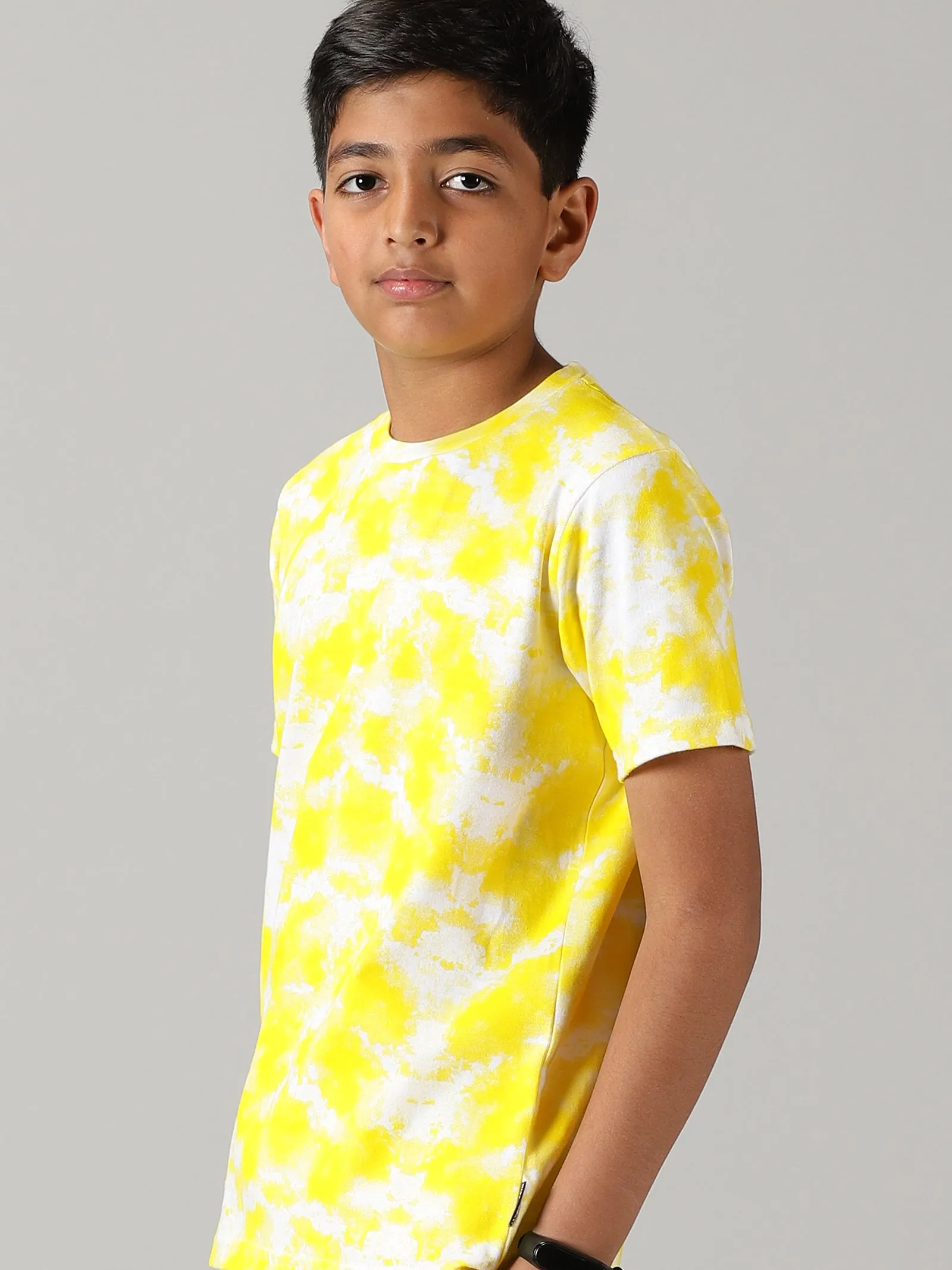 Boys Tie & Dye Printed Tee