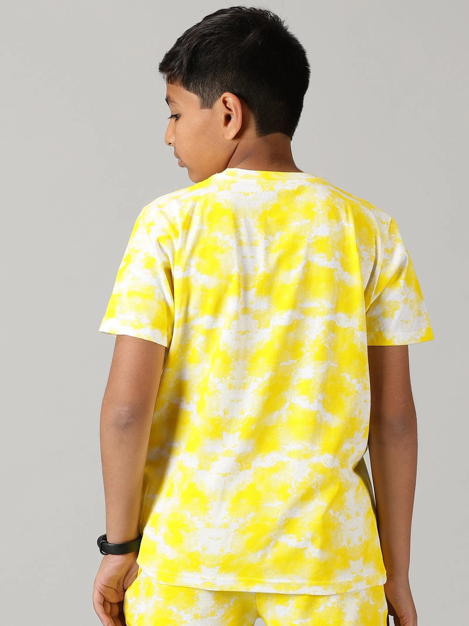 Boys Tie & Dye Printed Tee