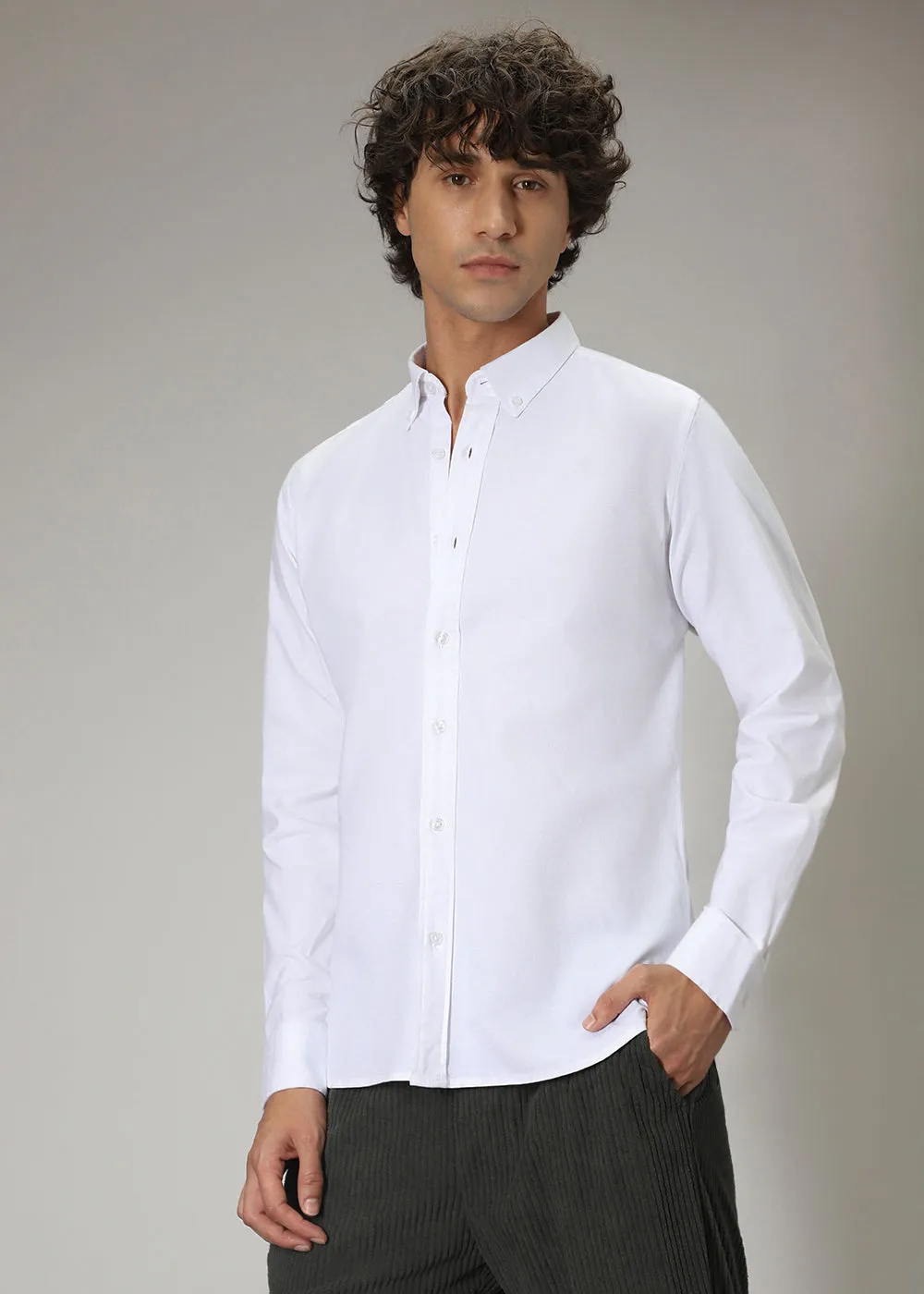 Breeze White Oxford Shirt