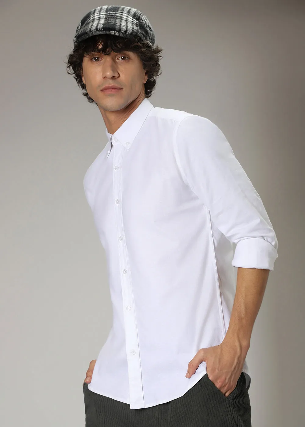 Breeze White Oxford Shirt