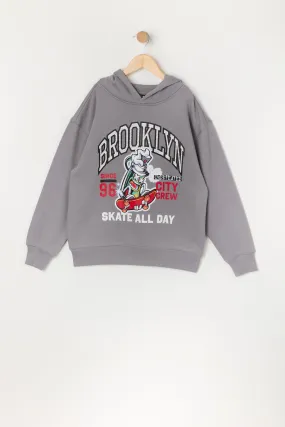 Brooklyn Skate Graphic Fleece Hoodie