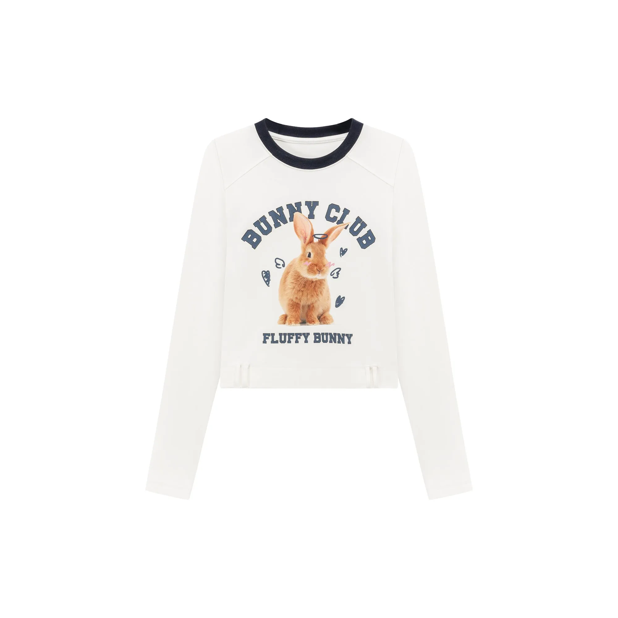 Bunny Club Crop T-Shirt