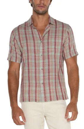 BUTTON UP SHORT SLEEVE SHIRT