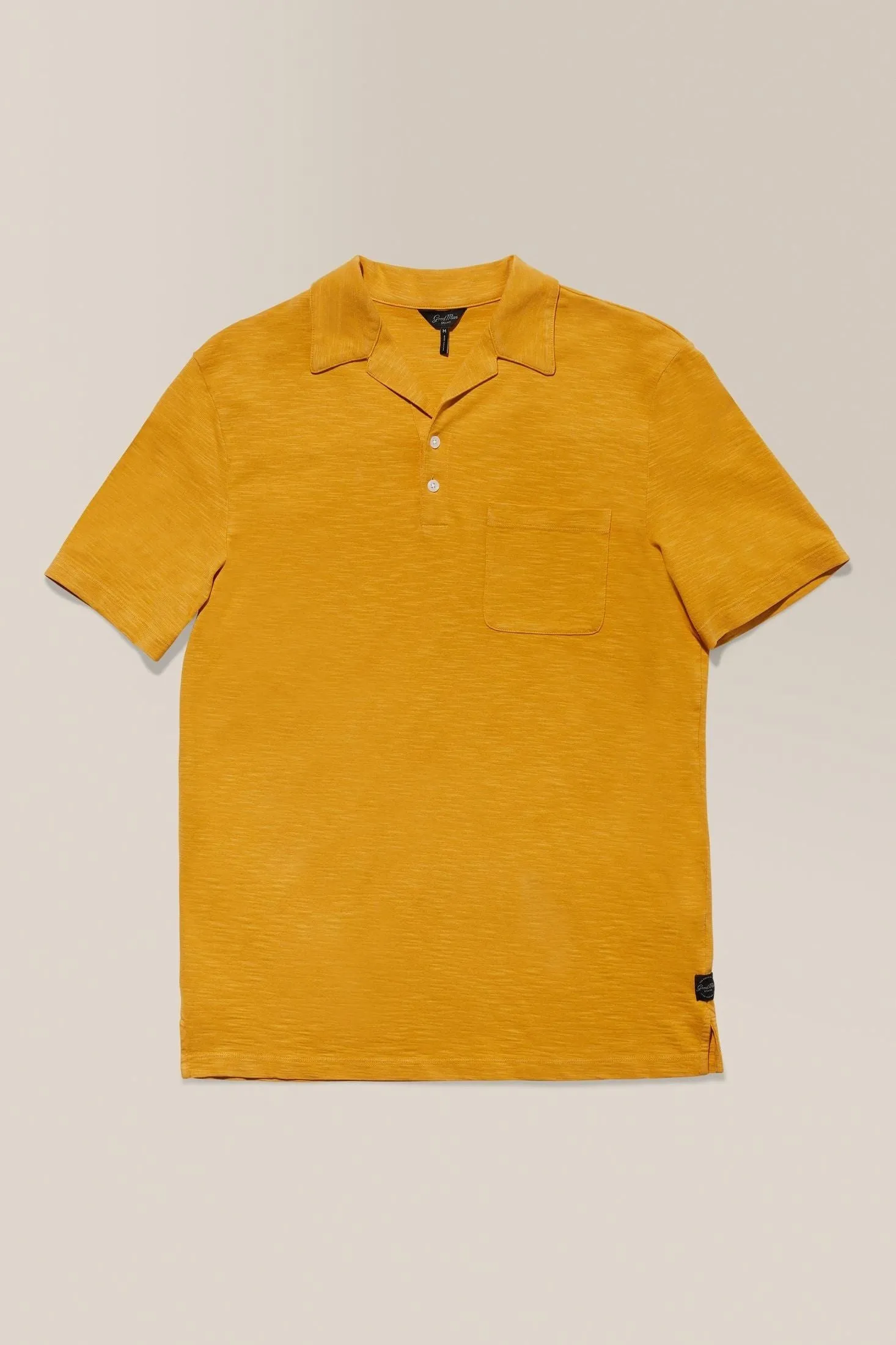 Camp Collar Knit Shirt | Cotton