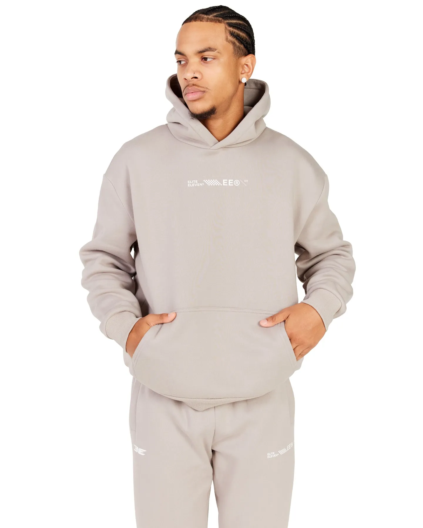 Capital V2 Hoodie - Taupe