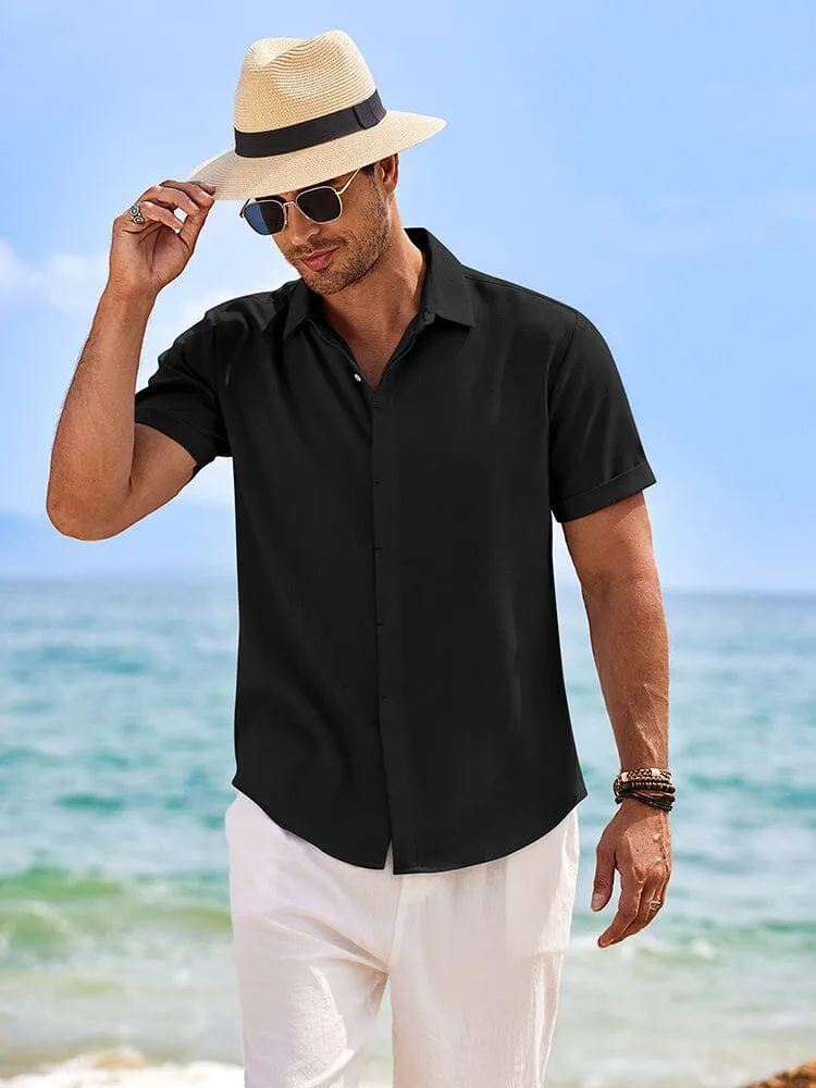 Casual Linen Skin-friendly Shirts (US Only)