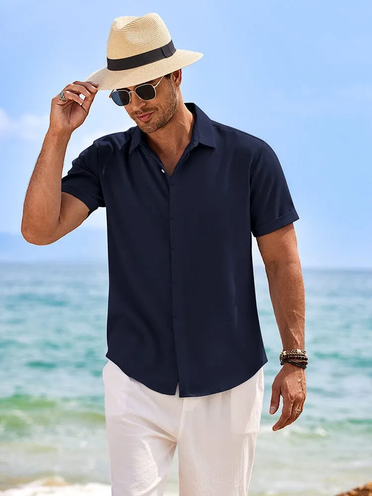 Casual Linen Skin-friendly Shirts (US Only)