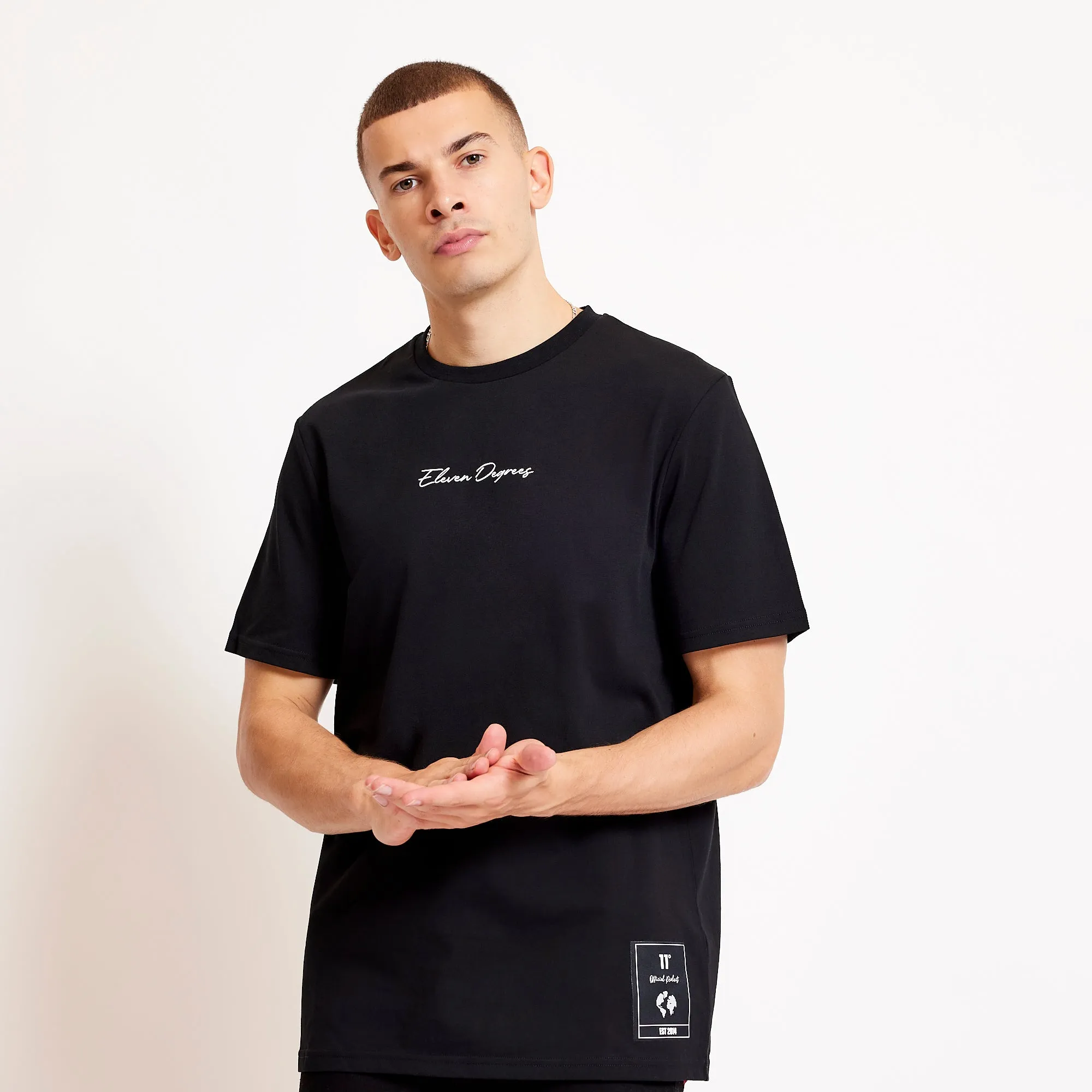 City Map Graphic T-Shirt - Black