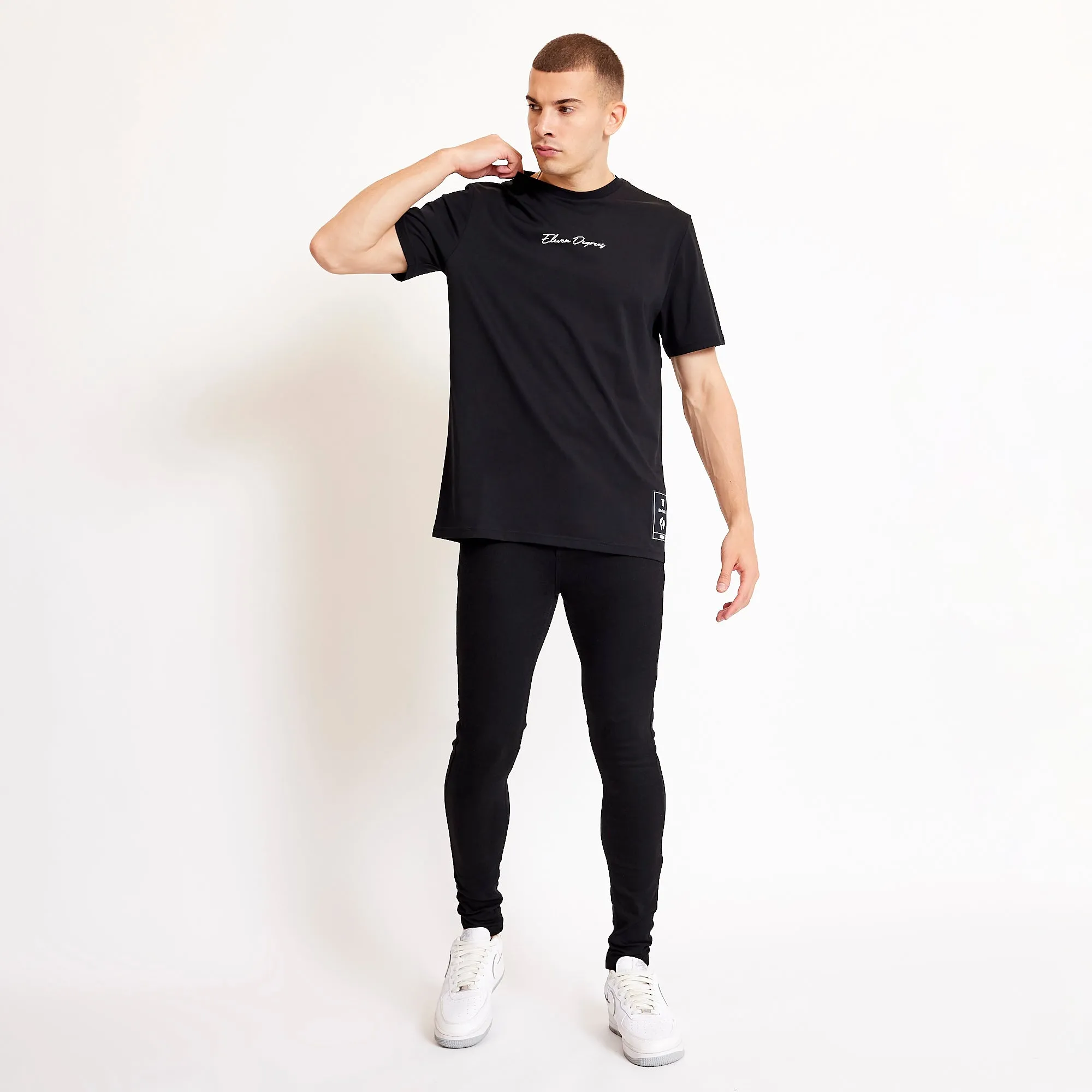 City Map Graphic T-Shirt - Black